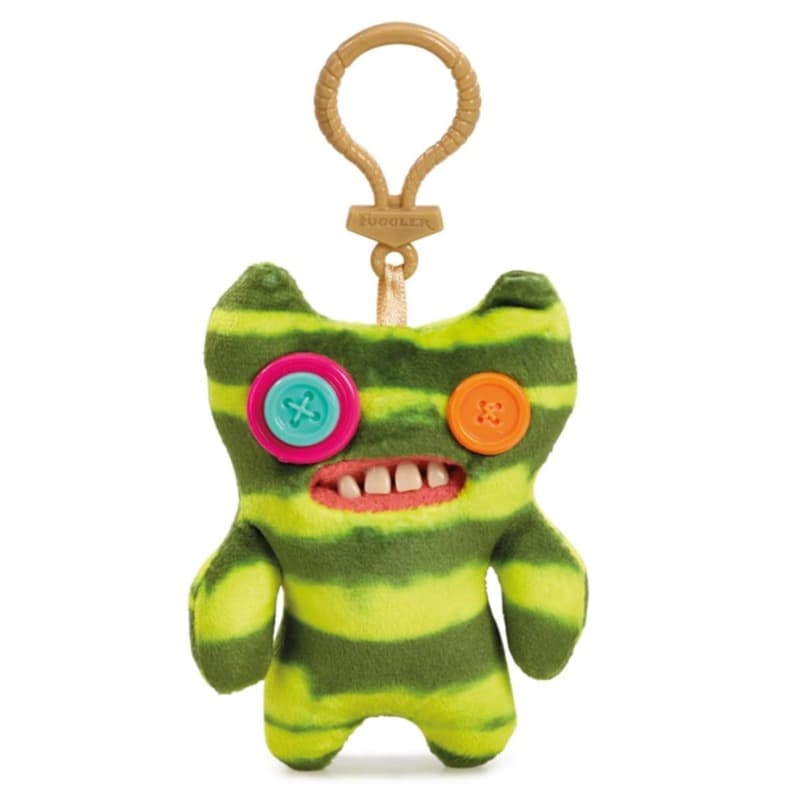 Fuggler Monster Keychain Green and Yellow