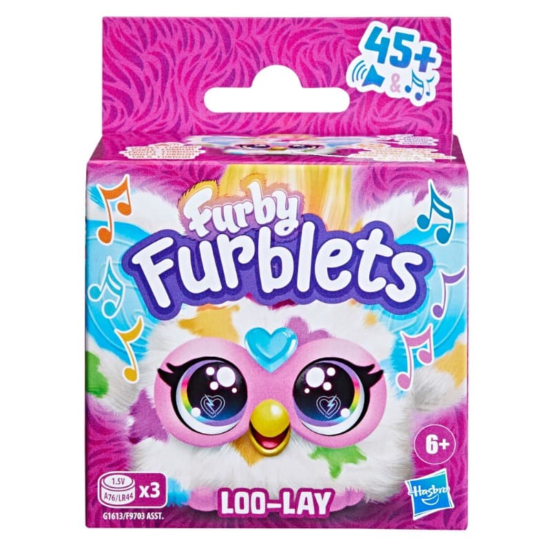 Furby Furblets Loo-Lay Mini Friend Figure - 2.5 Inch