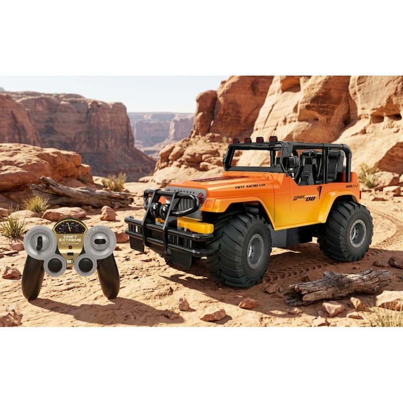 Eddie 1:8 Simulation Remote Control Off Road Car Assorted Colors thumbnail 3