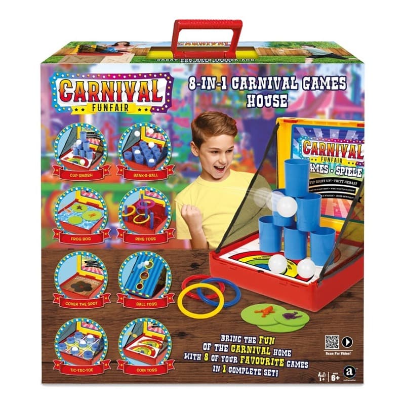 Carnival Funfair 8 In 1 Carnival Games