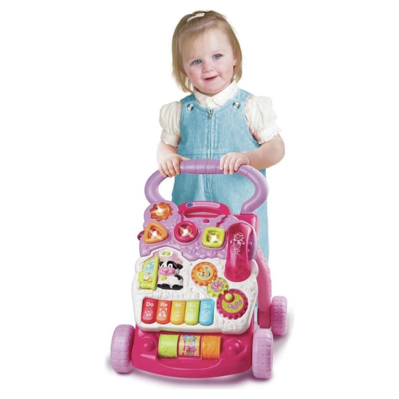 Vtech First Steps Baby Walker Pink thumbnail 3