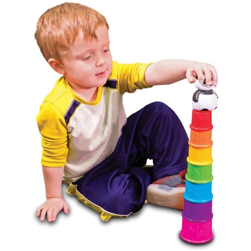 Play And Learn Stacking Cups - Panda thumbnail 2
