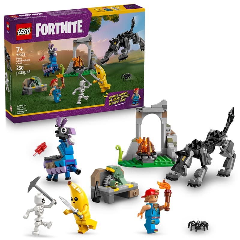 LEGO Fortnite – Peely & Sparkplug’s Camp
