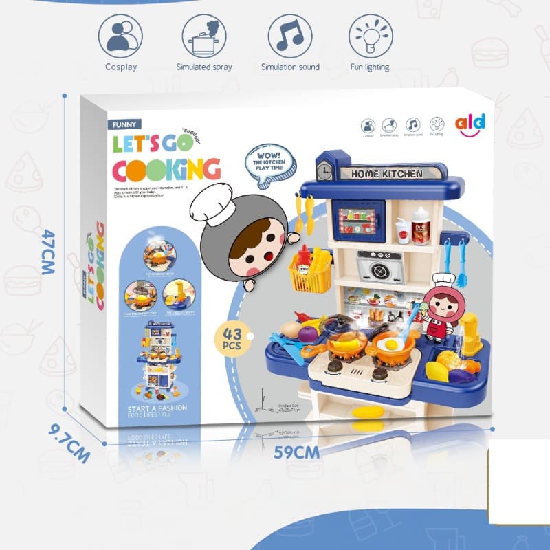 Toysire Baby Times Kitchen Chef Toy Set thumbnail 2