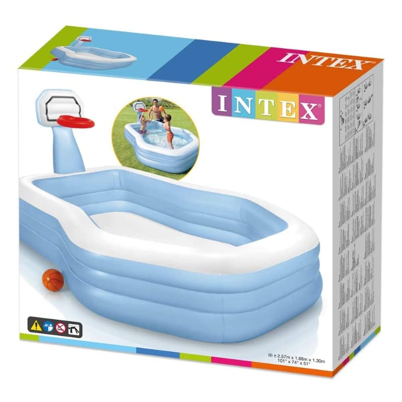 Intex Swim Center Shootin Hoops Family Pool thumbnail 5