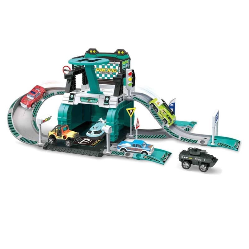 City Rescue Adventure Playset - Green