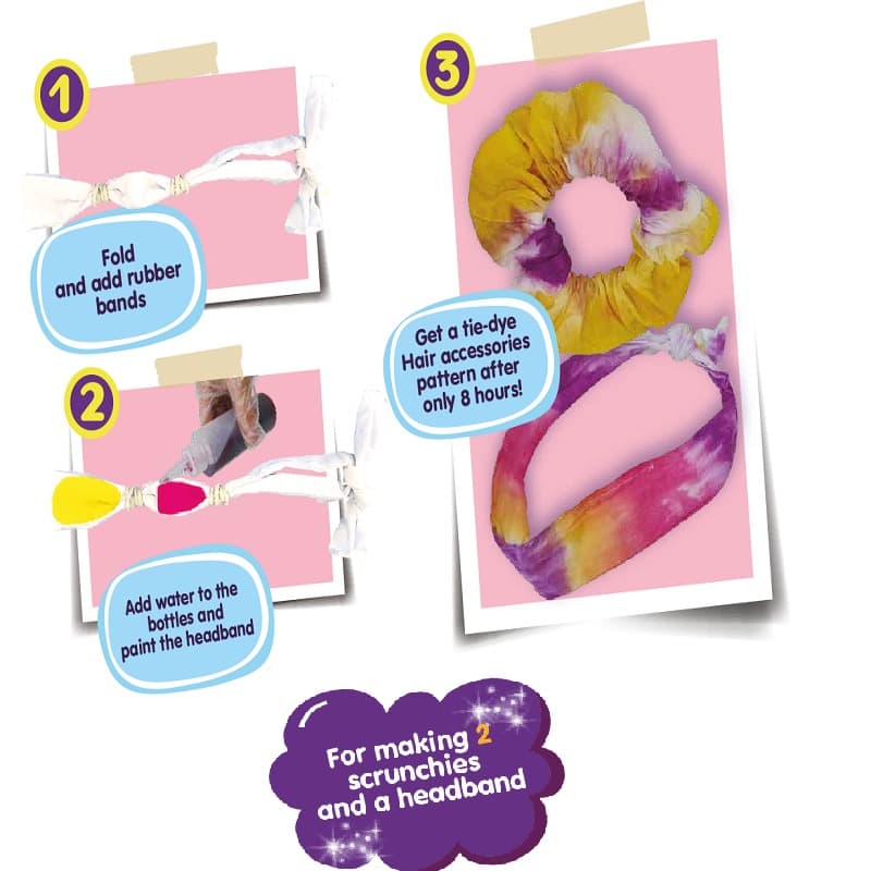 Tie-Dye Hair Accessories thumbnail 3
