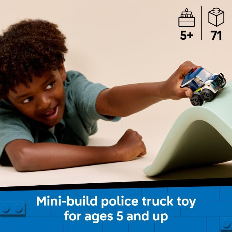 Lego Building Kit Rides – Police Truck 60481 thumbnail 3