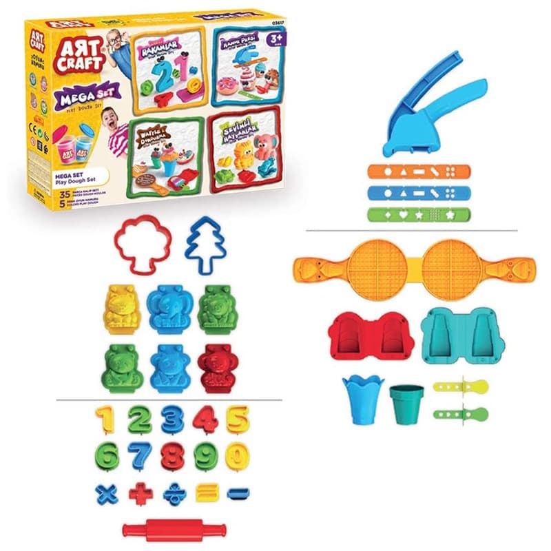 Art Craft Mega Dough Set thumbnail 3