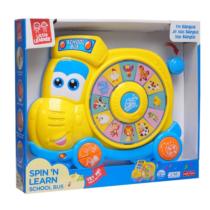 Spin N Learn School Bus