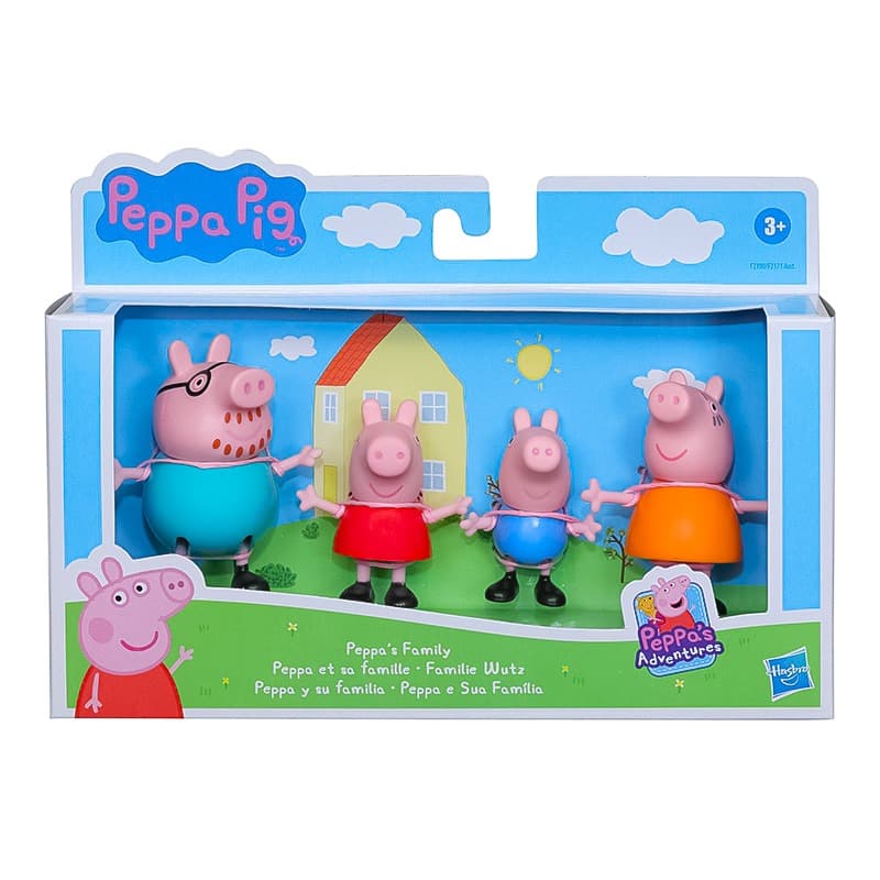 Peppa Pig Peppas Family Figure Set