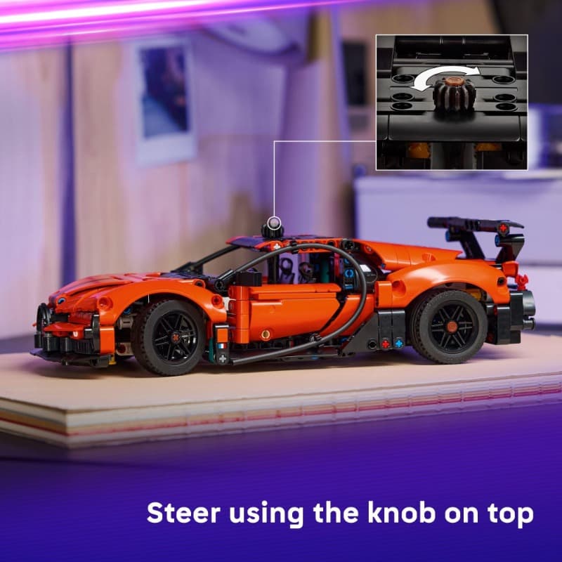 LEGO Bugatti Chiron Pur Sport Hyper Car 771 pieces thumbnail 2