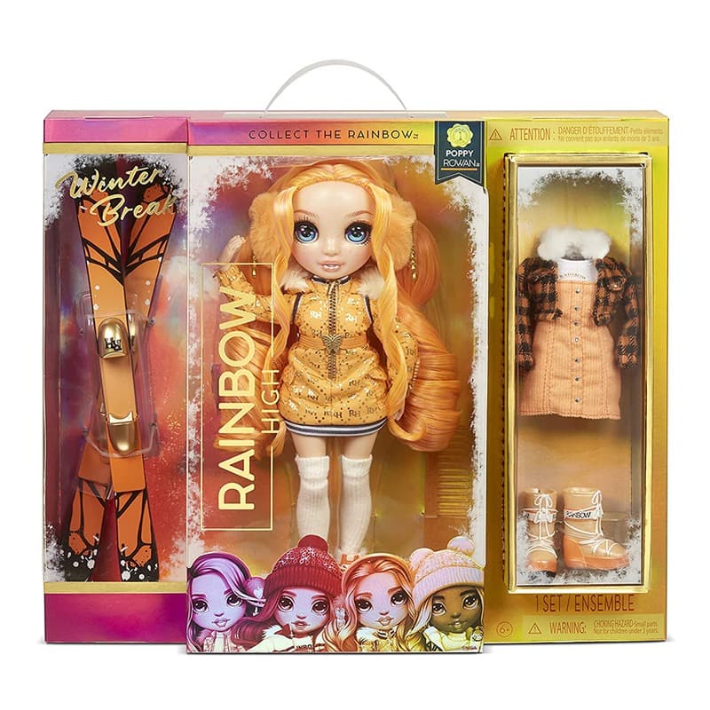 Rainbow High Fashion Doll Winter Poppy Rowan Doll S3