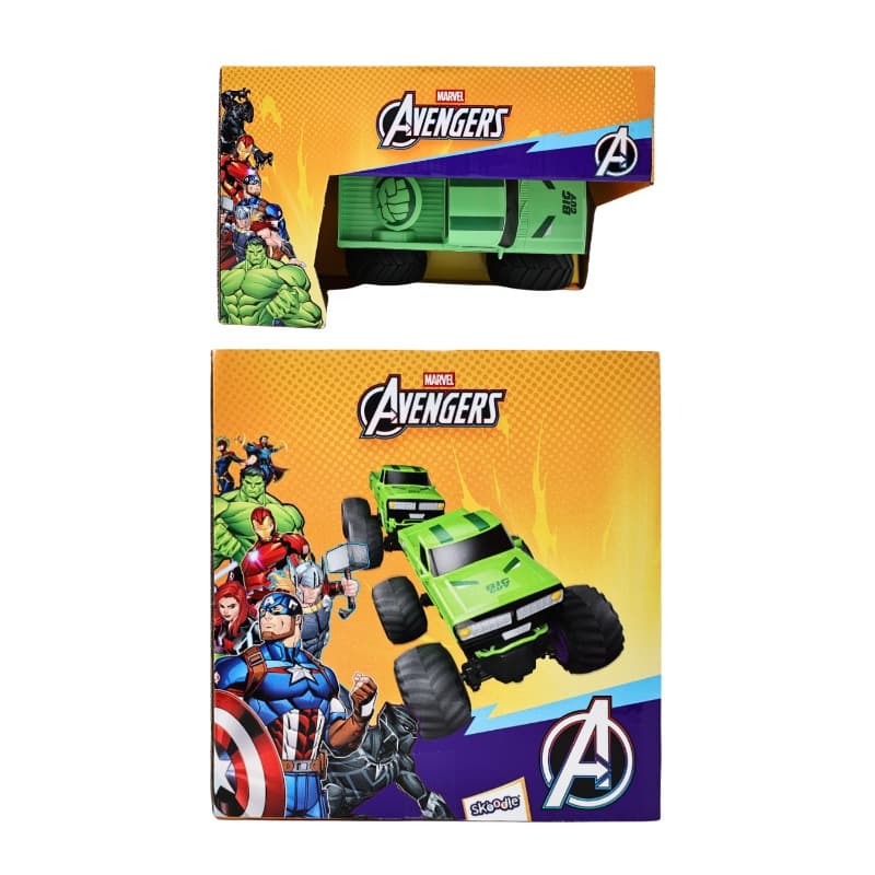Marvel Hulk and Captain America Rock Raider RC Car thumbnail 5