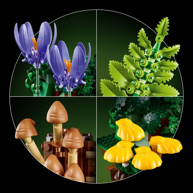 LEGO Botanicals Woodland Mushrooms Building Set thumbnail 5