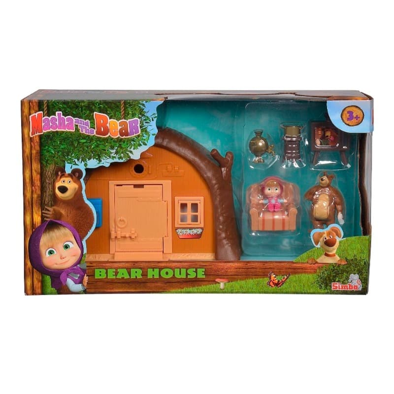 Simba Masha And The Bear Playset Bear's House