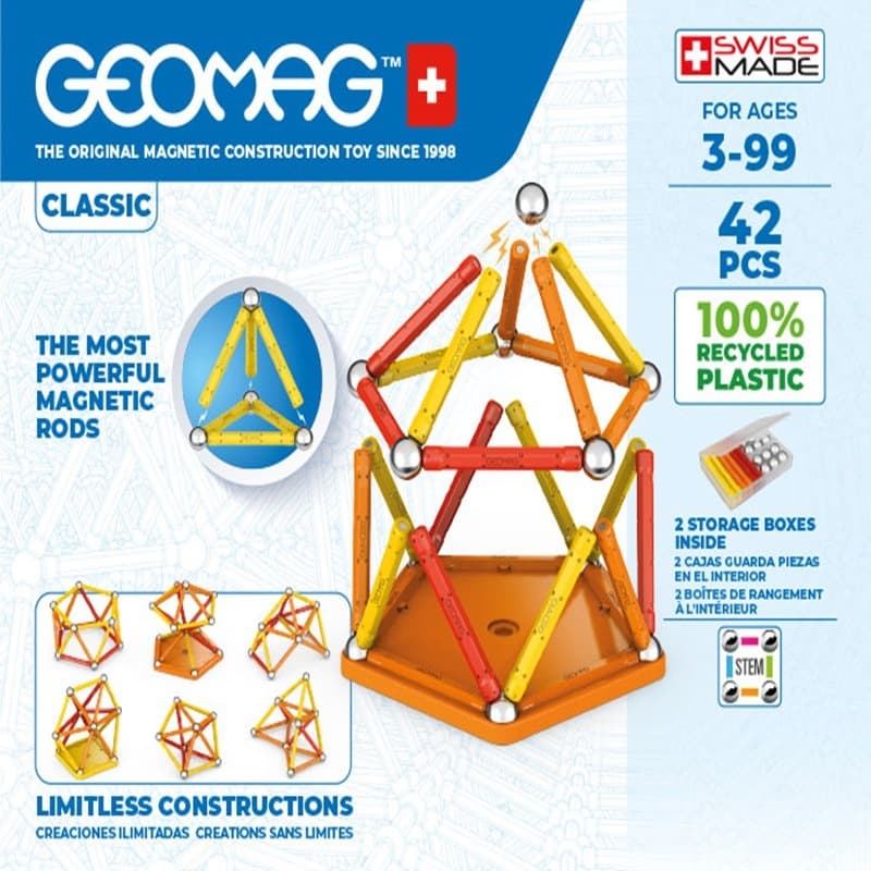 Geomag Classic Recycled - 42 Pcs thumbnail 4