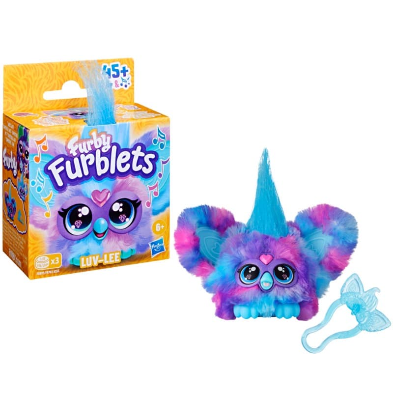 Furby Furblets Luv Lee Mini Friend with 45 Sounds thumbnail 3