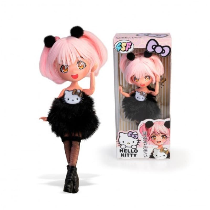 Hello Kitty Manga Original Doll Blue and Pink Edition