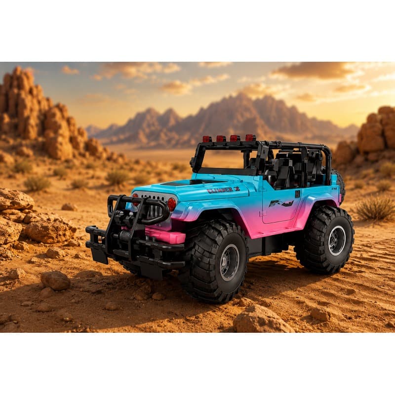 Eddie 1:8 Simulation Remote Control Off Road Car Assorted Colors thumbnail 3