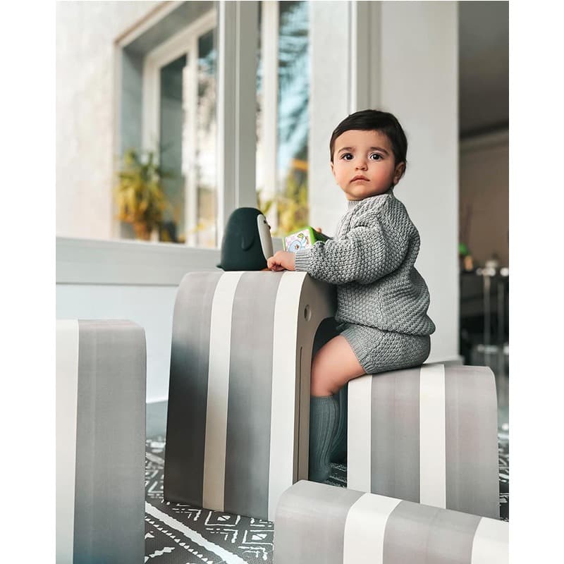 Multipurpose Elephant Family Furniture Set - Grey thumbnail 5
