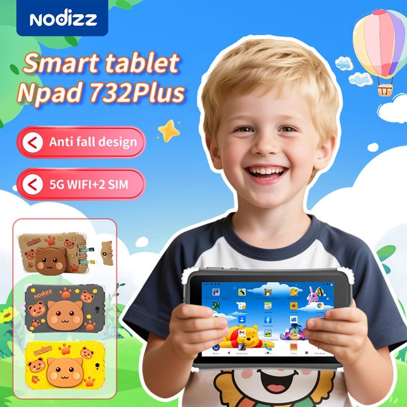 Kids Tablet 7 inches 4+128GB Gray thumbnail 3