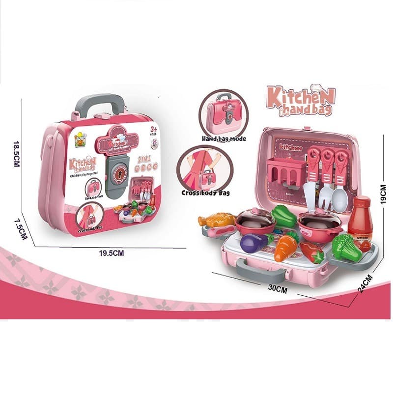 Kitchen Handbag Playing Set