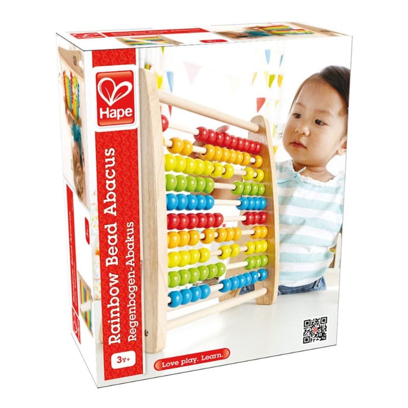 Hape - Rainbow Bead Abacus thumbnail 2