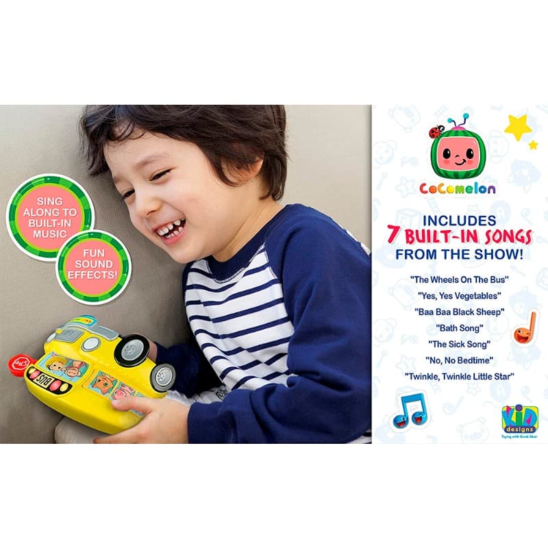 Kid Designs CoComelon Sing With Me School Bus thumbnail 4