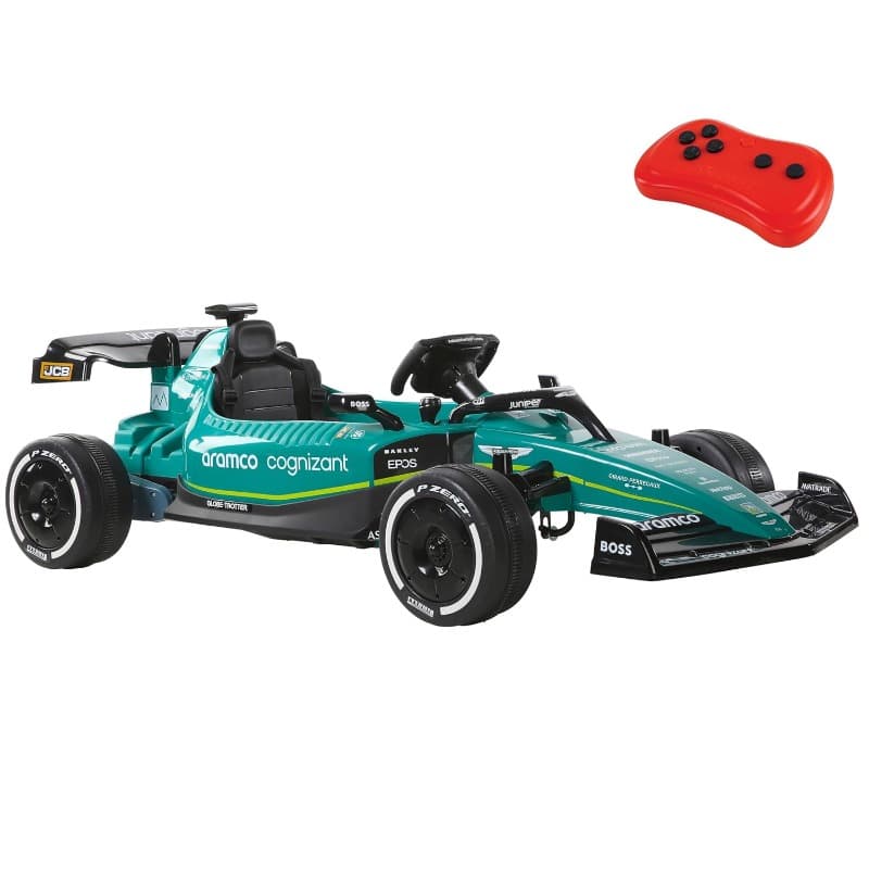 Aston Martin Aramco Formula 1 12V Ride On Car with Remote Control thumbnail 3