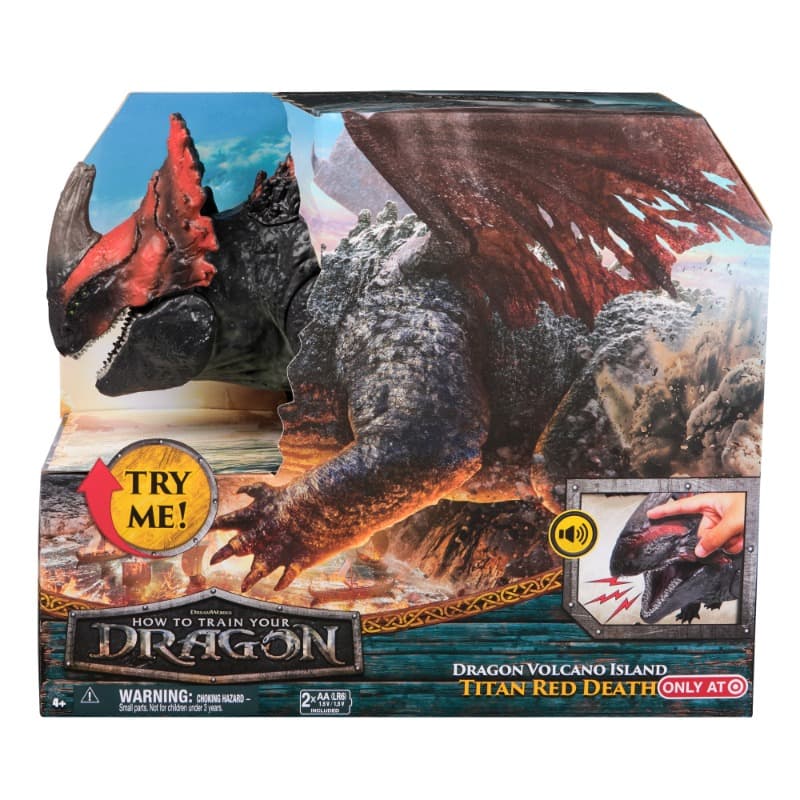 Dragons HTTY Dragon Movie Island Titan Red Death