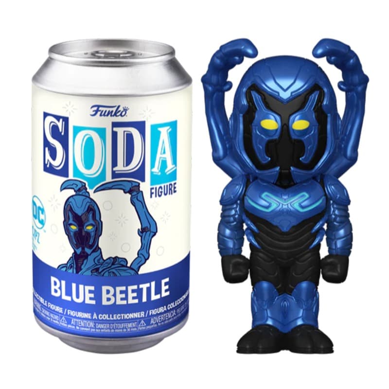 Funko Vinyl Soda Dc Comics - Blue Beetle W/ Chase