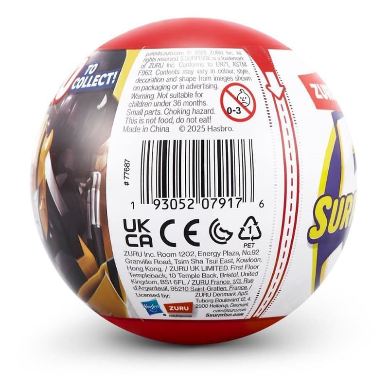 Zuru 5 Surprise Blind Ball Transformers Series 1 thumbnail 3