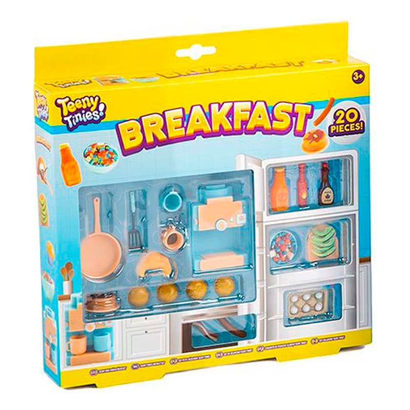 Tiny Teenies Shop Playset Assorted Breakfast