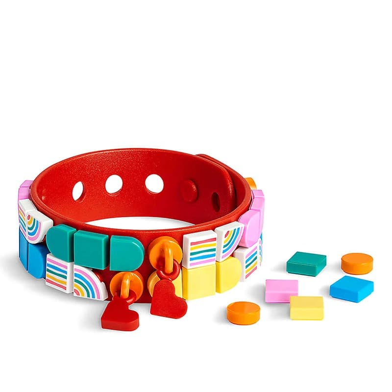 LEGO DOTS Rainbow Bracelet With Charms 41953 thumbnail 2