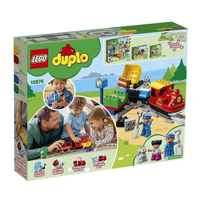 LEGO Duplo Steam Train Building Blocks Set thumbnail 4