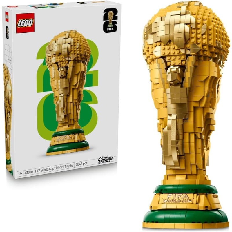 LEGO Editions FIFA World Cup Trophy 2026 3D DIY Building Set