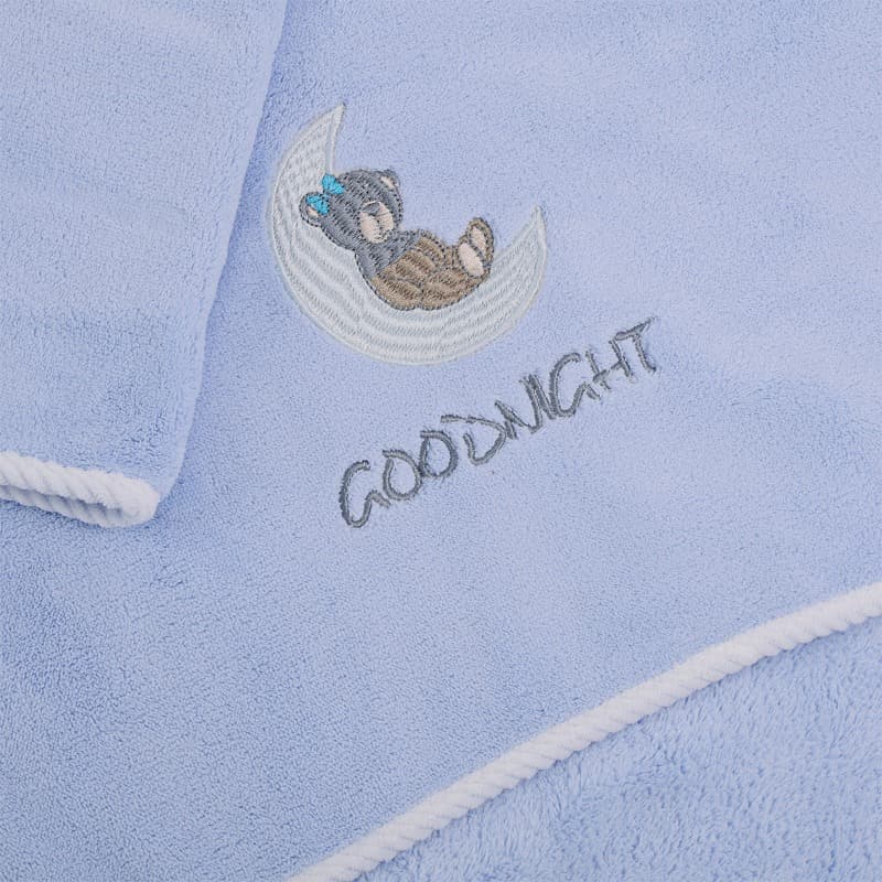 Kids Microfiber Towel Set 2 Pieces Blue thumbnail 5