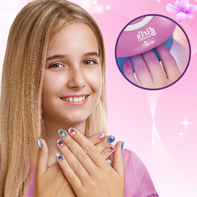 Girls Creators Deluxe Nail Art Salon Set thumbnail 2