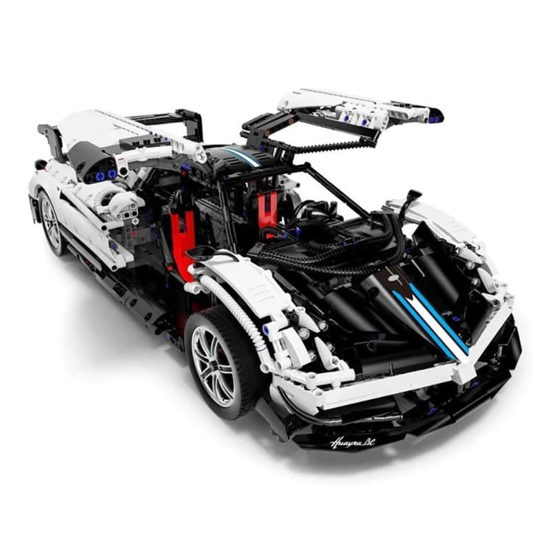 Rastar Tech Pagani Huayra Car Building Kit With Rc 2902 Pcs thumbnail 3