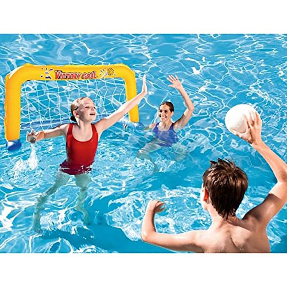 Bestway Water Polo Frame Inflatable Game Yellow thumbnail 4
