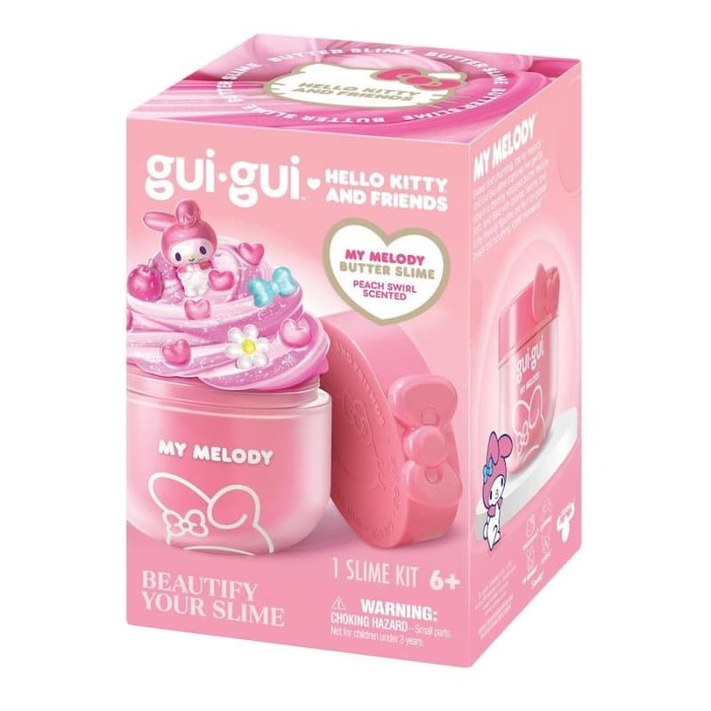Gui Gui Slime Hello Kitty And Friends Single Pack - My Melody