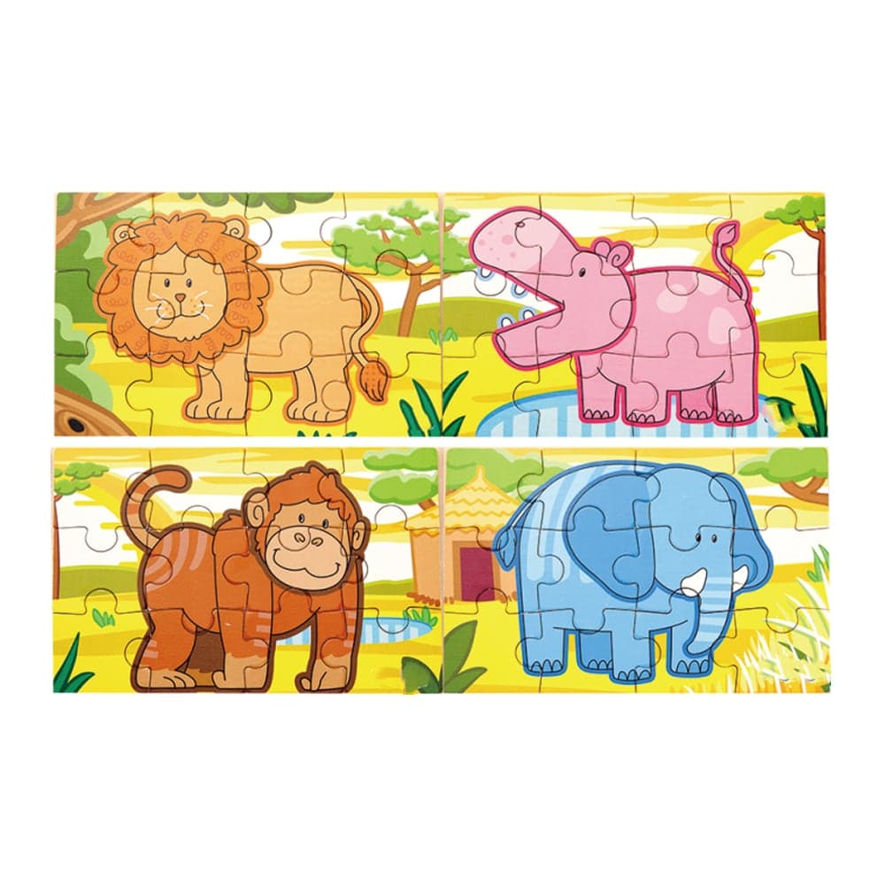 VIGA 4 Puzzles Box Jungle thumbnail 2