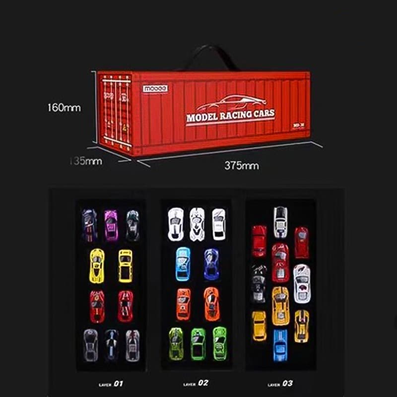 Mobee Model Racing Cars Set multiple colors thumbnail 2