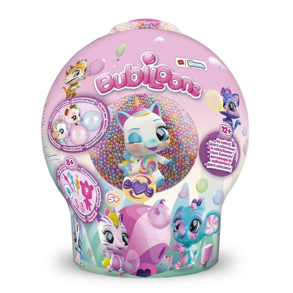 Bubiloons Mini Surprise Doll Bubble Candy Capsule