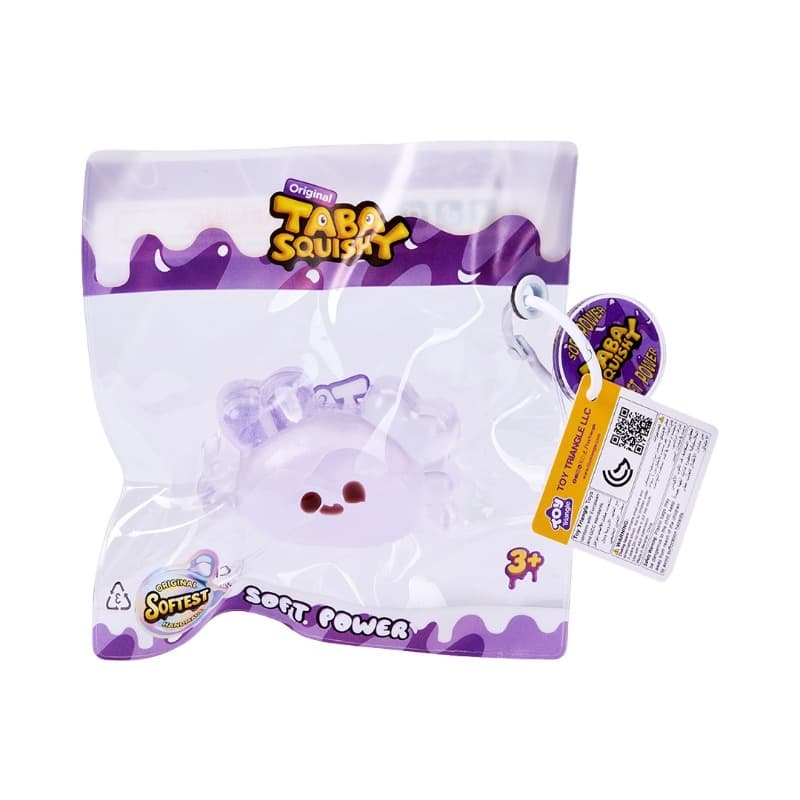 Taba Squishy Transparent Purple Crab thumbnail 4