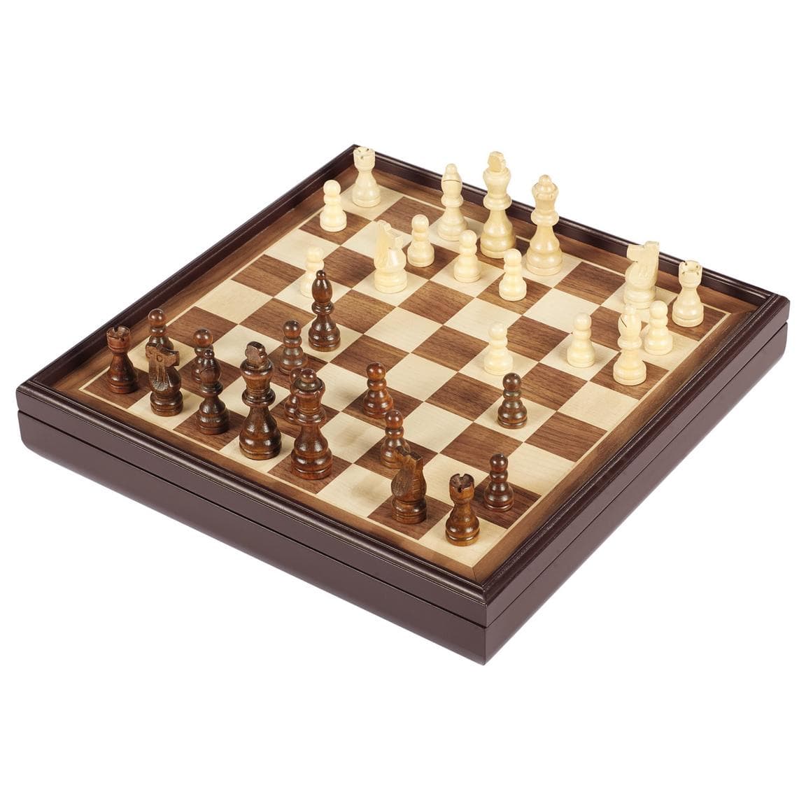 Cardinal Legacy Game Deluxe Chess And Checkers Set thumbnail 3