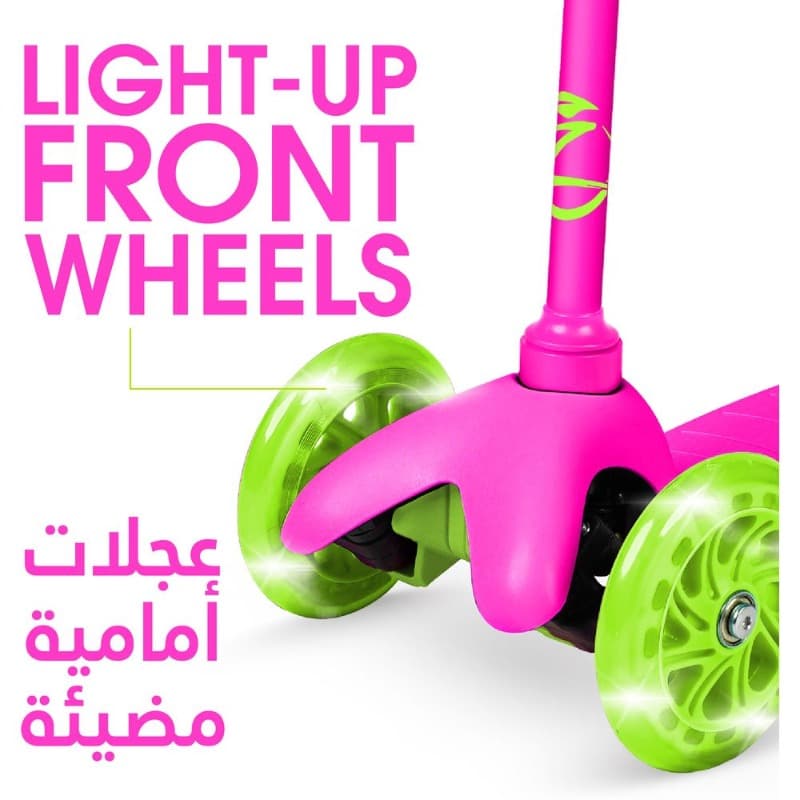 Madd Gear Zycom Zipper Scooter With Light - Pink thumbnail 5