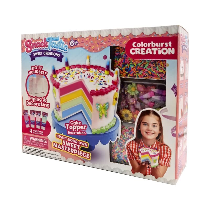 Colorburst Creations Rainbow Layer Cake Decorating Kit thumbnail 3