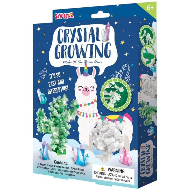 Sew Star Crystal Growing Llama